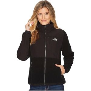 The North Face Denali Zip-up Women’s Collar Jacket Black Extra Small